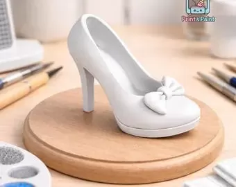 Model #1: High Heel Shoe 3D Printable Model