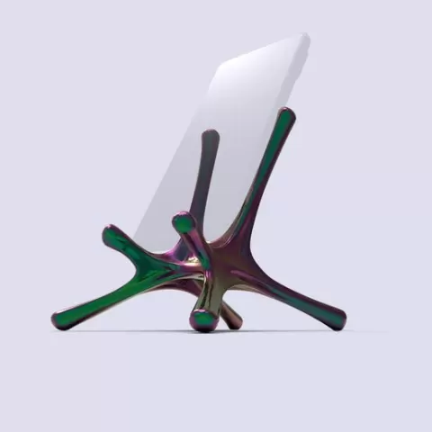 Organic phone holder