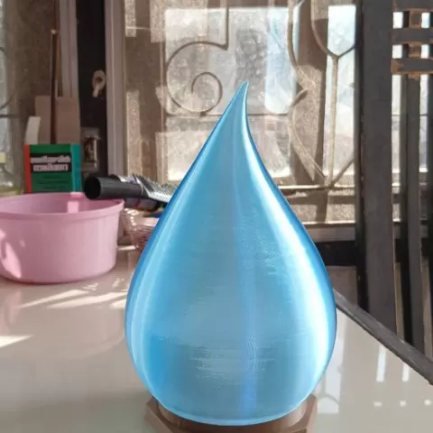 water drop table lamp
