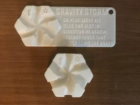 Hextraction Gravity Storm Tile