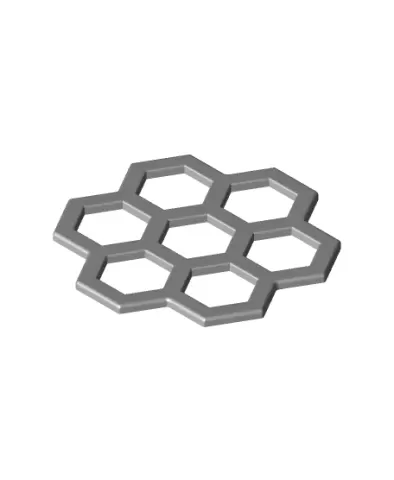Geometric Hexagon Flower Trivet/Rack/Coaster