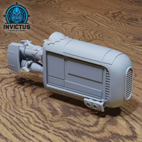 Gravy Bike / Air Speeder / Terrain Vehicle / Alien Wars Construct / Steampunk Battle Robot / Star Invasion Army / Sci-Fi Encounter by Epic-Miniatures