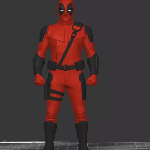 Deadpool Multicolor (stl and 3mf )