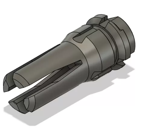 Dead Air Keymo Muzzle Brake (4 Prong Variant)