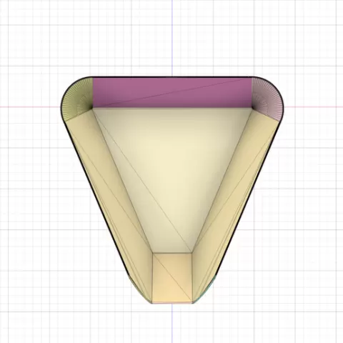 Triangular Sample Pan