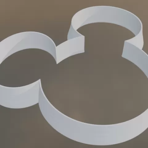 Mickey Mouse Cookie Cutter