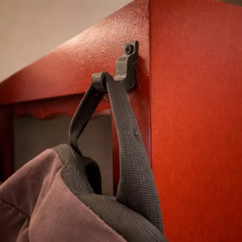 Minimal Wall Hook with Screw Hole - 3D Printable