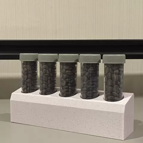 Single Dose Coffee Bean Tube Stand (Small)
