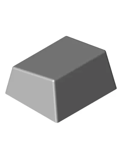 KeyCaps MX Compatible Switches TKL Flat Blank - KCMXOSFB