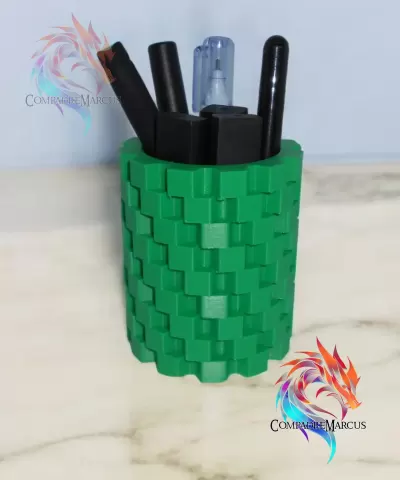 Braided Pen holder / Easy print