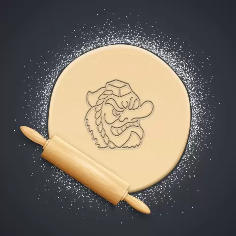 Mask Cookie Cutter, Biscuit Cutter