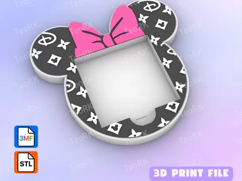 Post-It, Sticky Note Holder MICKEY MOUSE DIOR - TeoRk