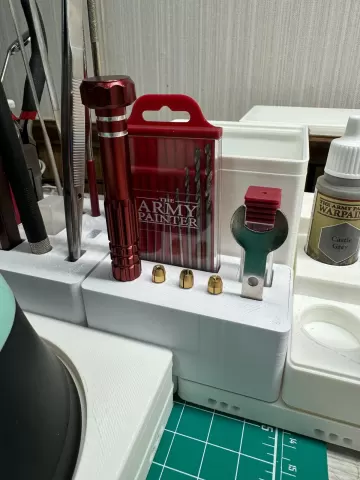 Gridfinity Army Painter Pin Vise Holder.stl