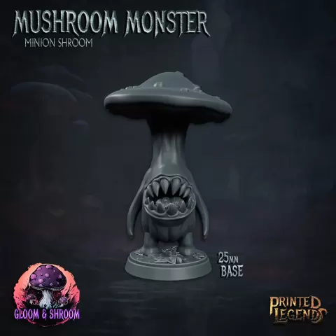 Mushroom Monster 02 (25mm Base)
