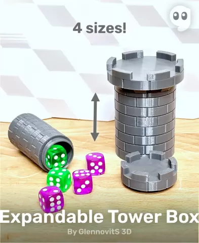Expandable Tower Box (Multiple sizes available!)