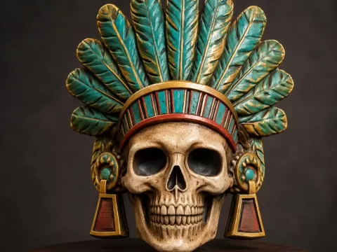 Mictlantecuhtli Dios de lInframundo.