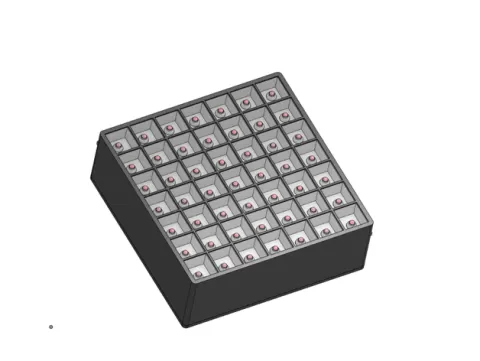 LED Matrix with Diffused Screen