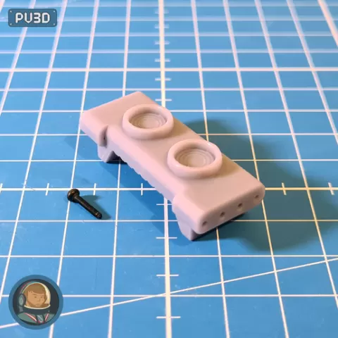 SCX24 Rear Adjustable Shock Tower v2