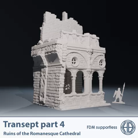 Temple ruins transept 4 by HexBrick