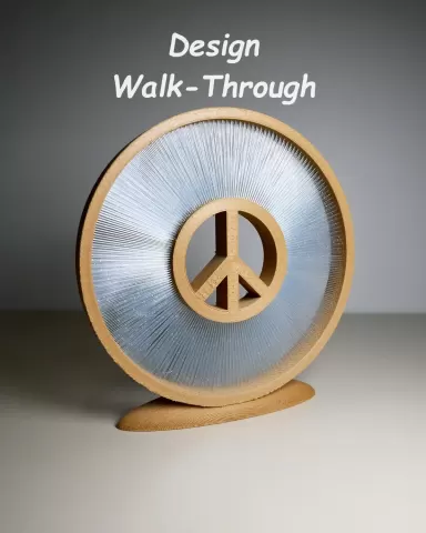 Design Walk-Through - Peace String Art