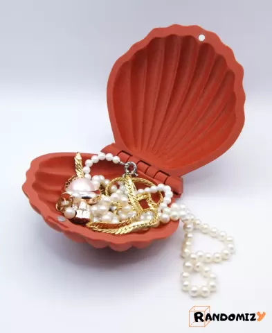 Seashell Shaped Box (Magnets)