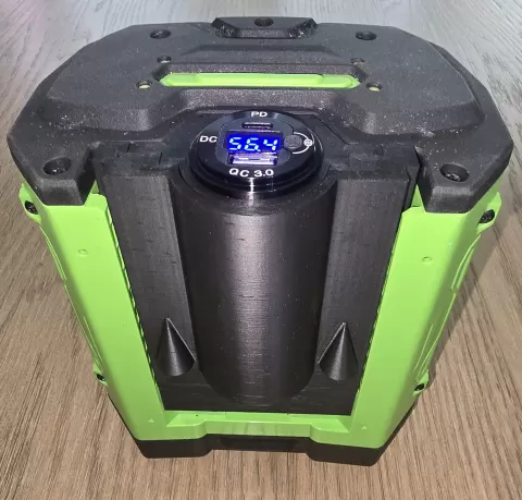 EGO compatible 56v Battery Phone Charger