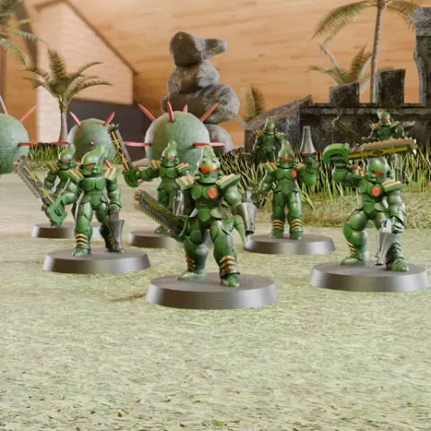 Space Elf Scorpions