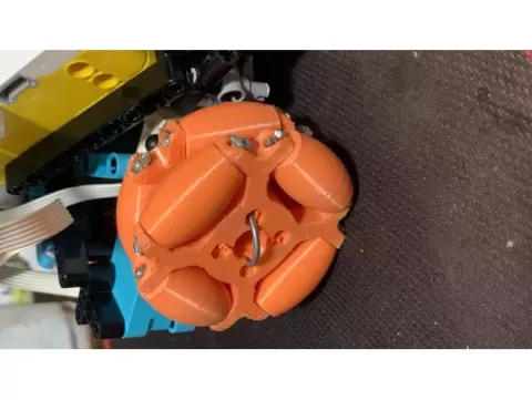 Omni Whell with Lego Adapter