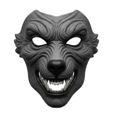 Full Face 3D Printable Mask, Horror Mask, Halloween Mask, Cosplay Mask, Tribal Mask, Masquerade Mask, Party Mask, Warrior Mask, Festival Mask, Collectible Mask
