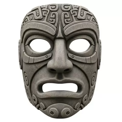 Realistic 3D Full Face Mask, Horror Mask, Warrior Mask, Gothic Mask, Festival Mask, Costume Mask, Collectible Mask, Ancient Mask, Cosplay Mask, Decorative Mask