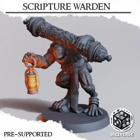 Scripture Warden by Diceverse