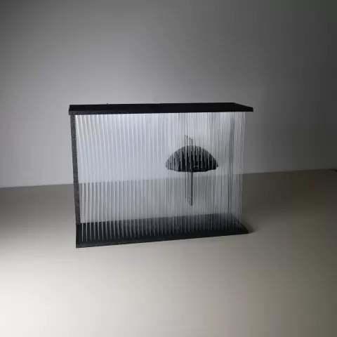 Umbrella in a Rain Shower Artwork