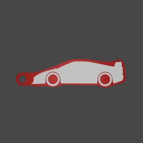 Ferrari F40 Keychain