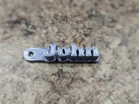 John Keychain - Trash Can Guy