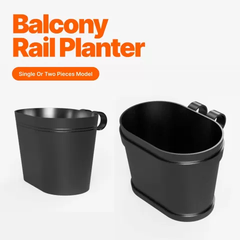 Balcony Rail Planter - Ekoscape