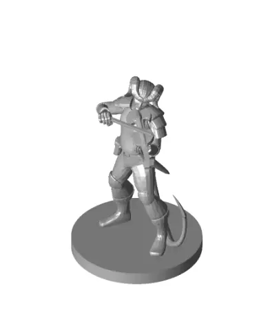 Tiefling Bard with Fiddle