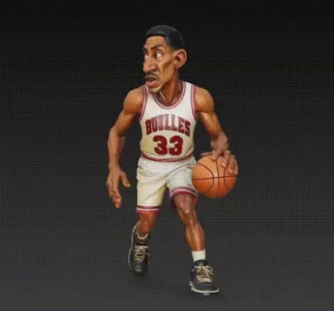 Scottie Pippen Chibi
