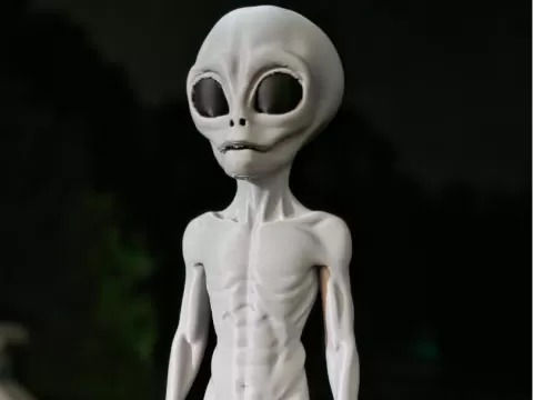 THEM 1947 Roswell Grey Disclosure Day Alien