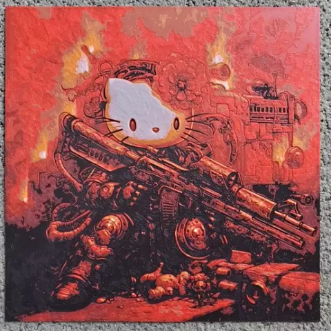 Hello Kitty 40k Hueforge