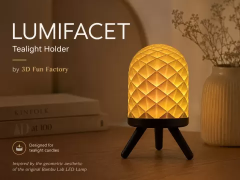 LumiFacet – Tealight Holder