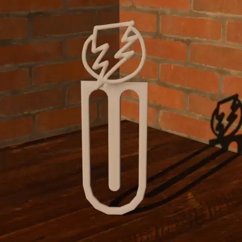 lightening bookmark - 3D-ATAY