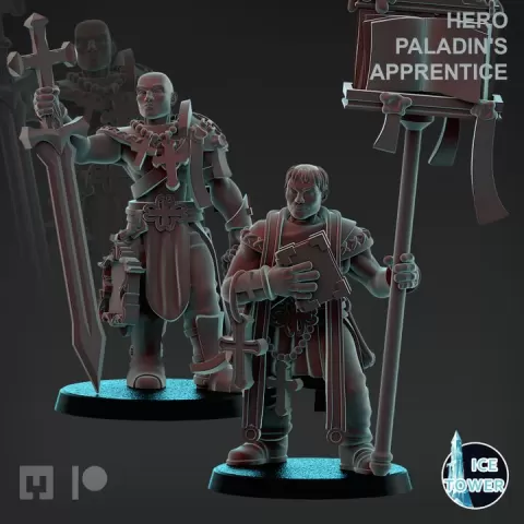 Hero - Paladin's Apprentice (Religious) by Ice Tower