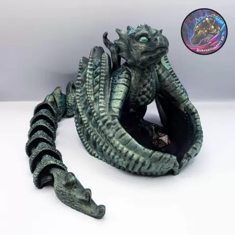 Wyvern Dice Tower with Flexi Tail