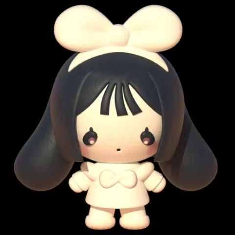 Sua Bunny Figure - Alien Stage