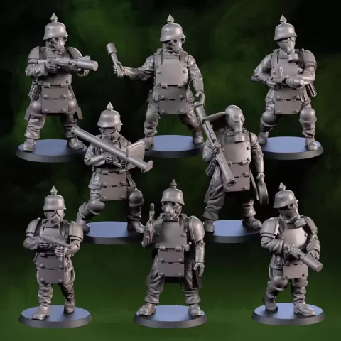 Grenadier Squad by Sergeant Hammer