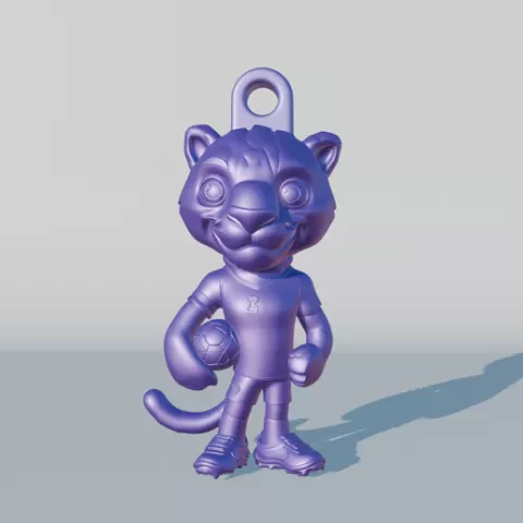 2026 WORLD CUP TIGER KEYCHAIN