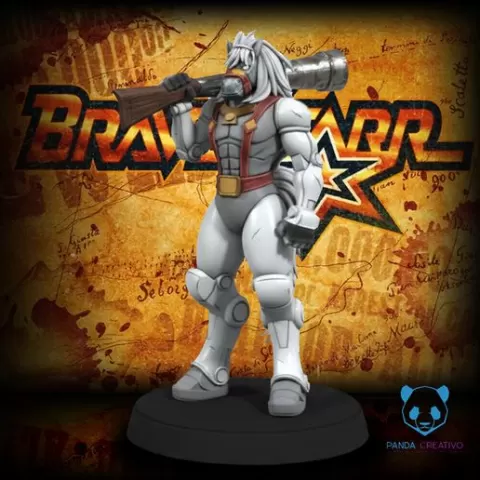 BraveStarr Legend of New Texas: Thirty/Thirty (30-30) with Sarajuana Rifle - STL File for 3D Printing