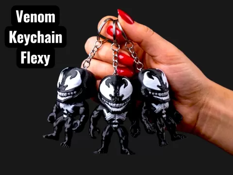 Venom Keychain Flexy