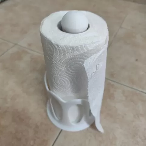 3D Printed Paper Towel Holder – Lightweight & Material Efficient