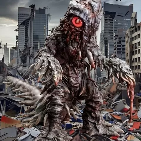 Hedorah Toho fanart